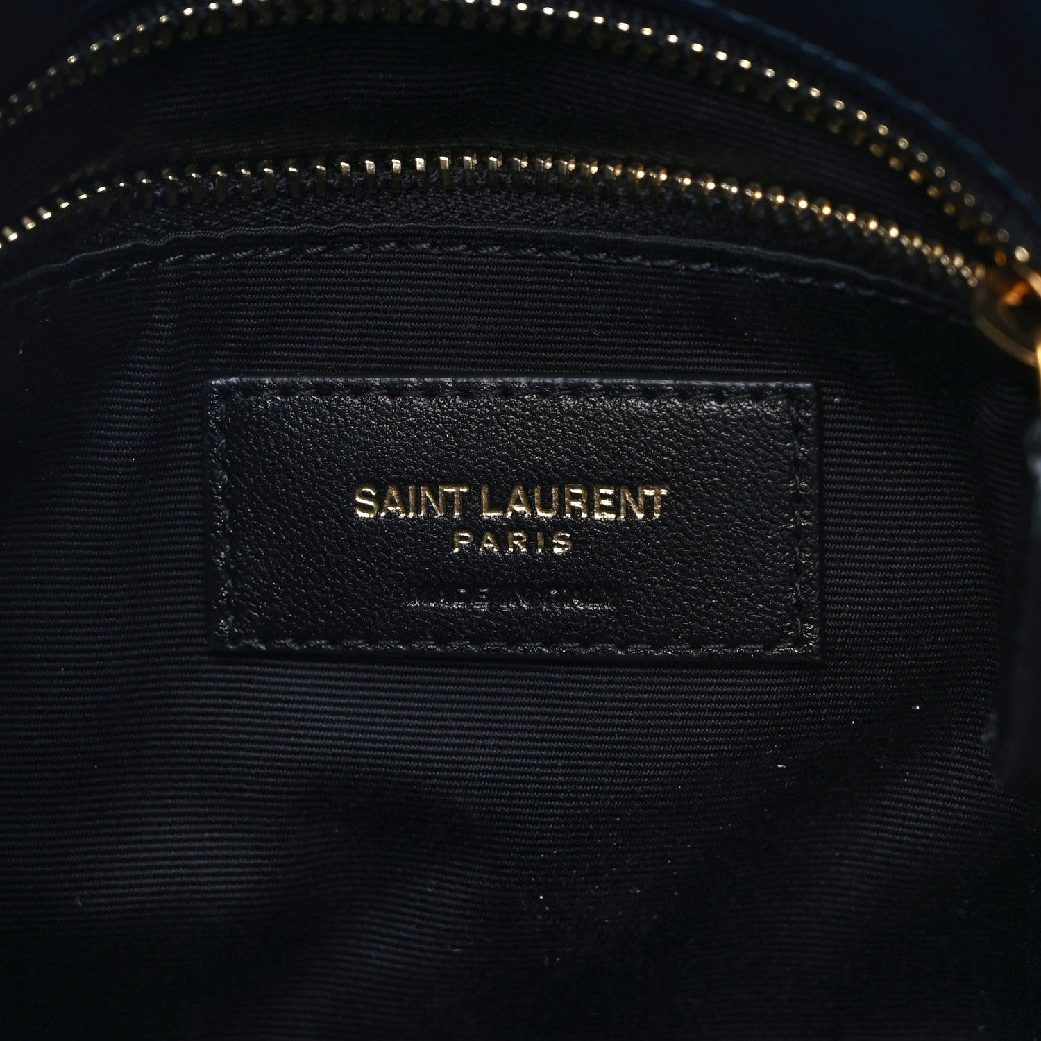 Saint Laurent Canvas Quilted Toy Loulou Puffer Monogram Chain Satchel Deep Marine 5 of 10