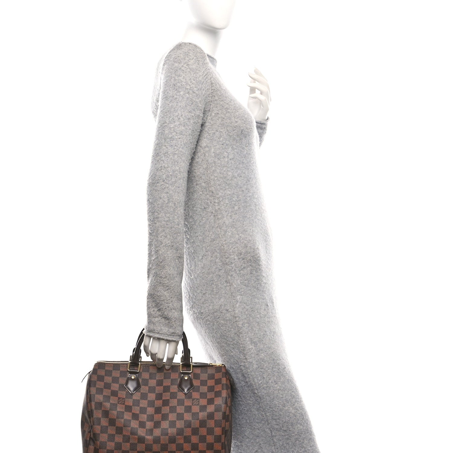 Louis Vuitton Damier Ebene Speedy 30 2 of 14