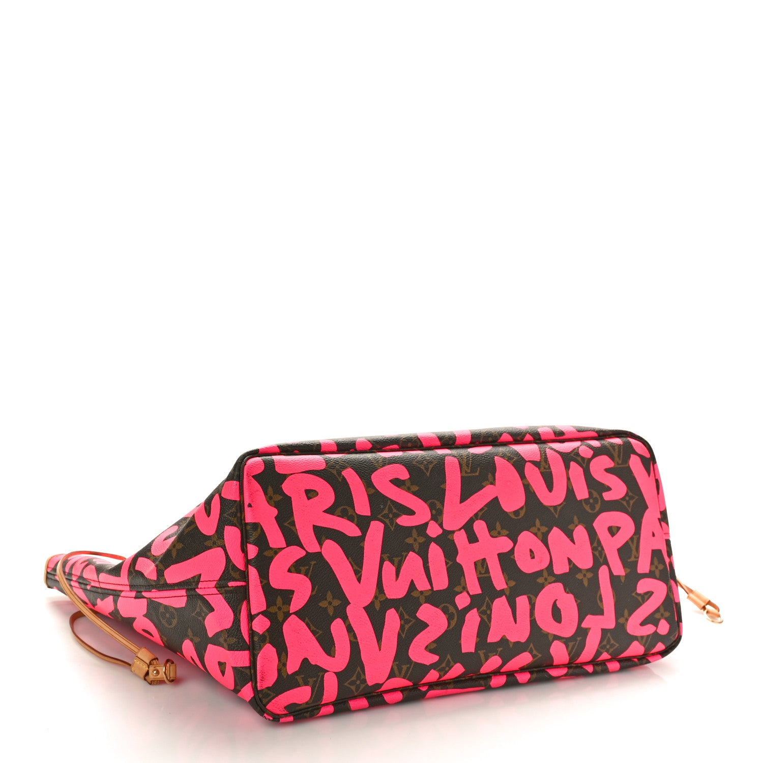 Louis Vuitton Monogram Graffiti Neverfull GM Fuchsia 3 of 11