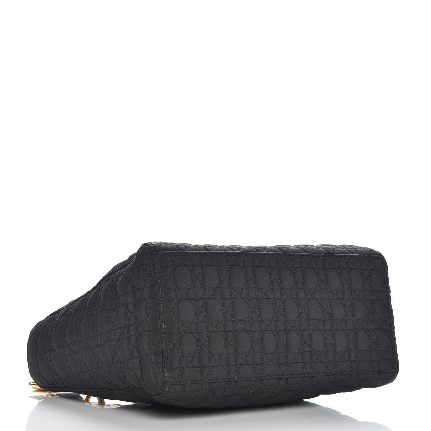 Christian Dior Nylon Cannage Medium Lady Dior Black 4 of 16