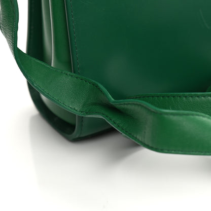 Bottega Veneta Box Calfskin Nappa Clip Bag Racing Green 15 of 16