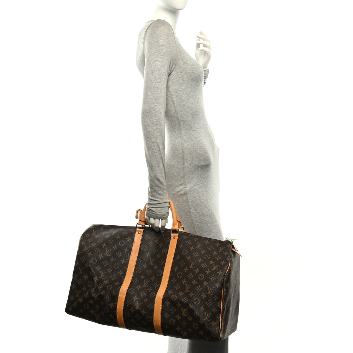 Louis Vuitton Monogram Keepall 55 2 of 11