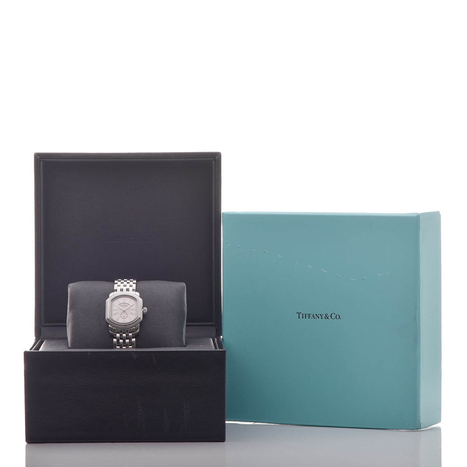 Tiffany Stainless Steel 24mm Mark Coupe Resonator Quartz Watch 8 of 8