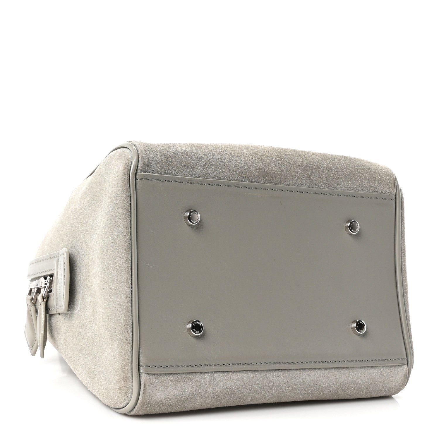 Louis Vuitton Suede Cubic Illusion Speedy Cube PM Grey 4 of 10