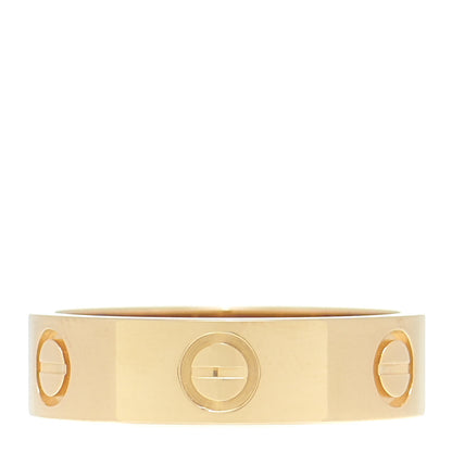 Cartier 18K Yellow Gold 5.5mm LOVE Ring 57 8 3 of 5