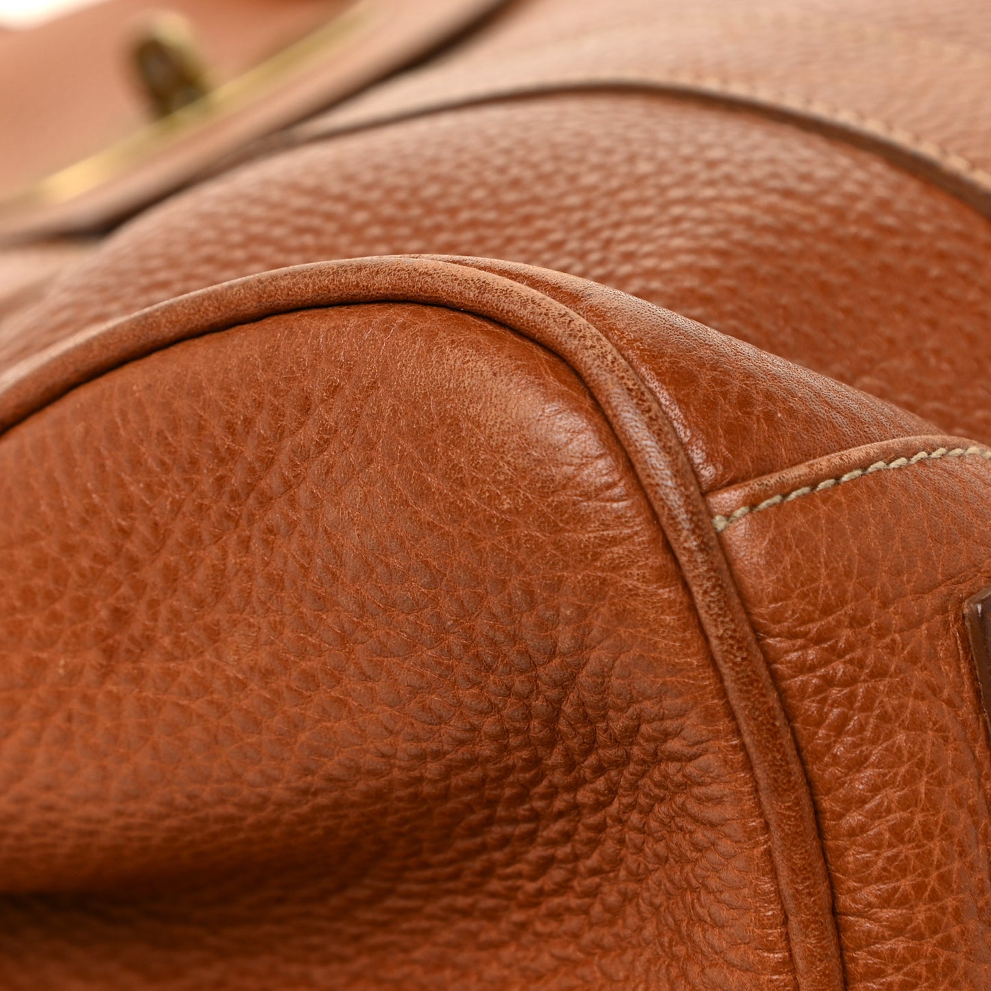 Natural Leather Bayswater Oak