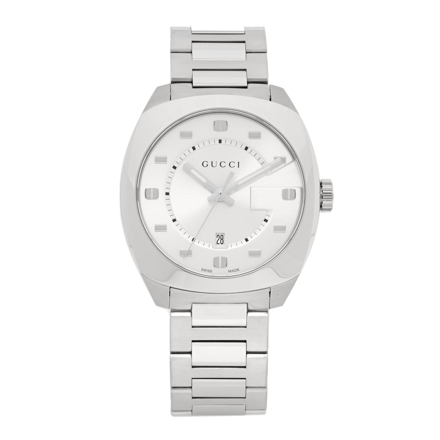 Gucci Stainless Steel 40mm GG2570 Quartz Watch 1 of 5