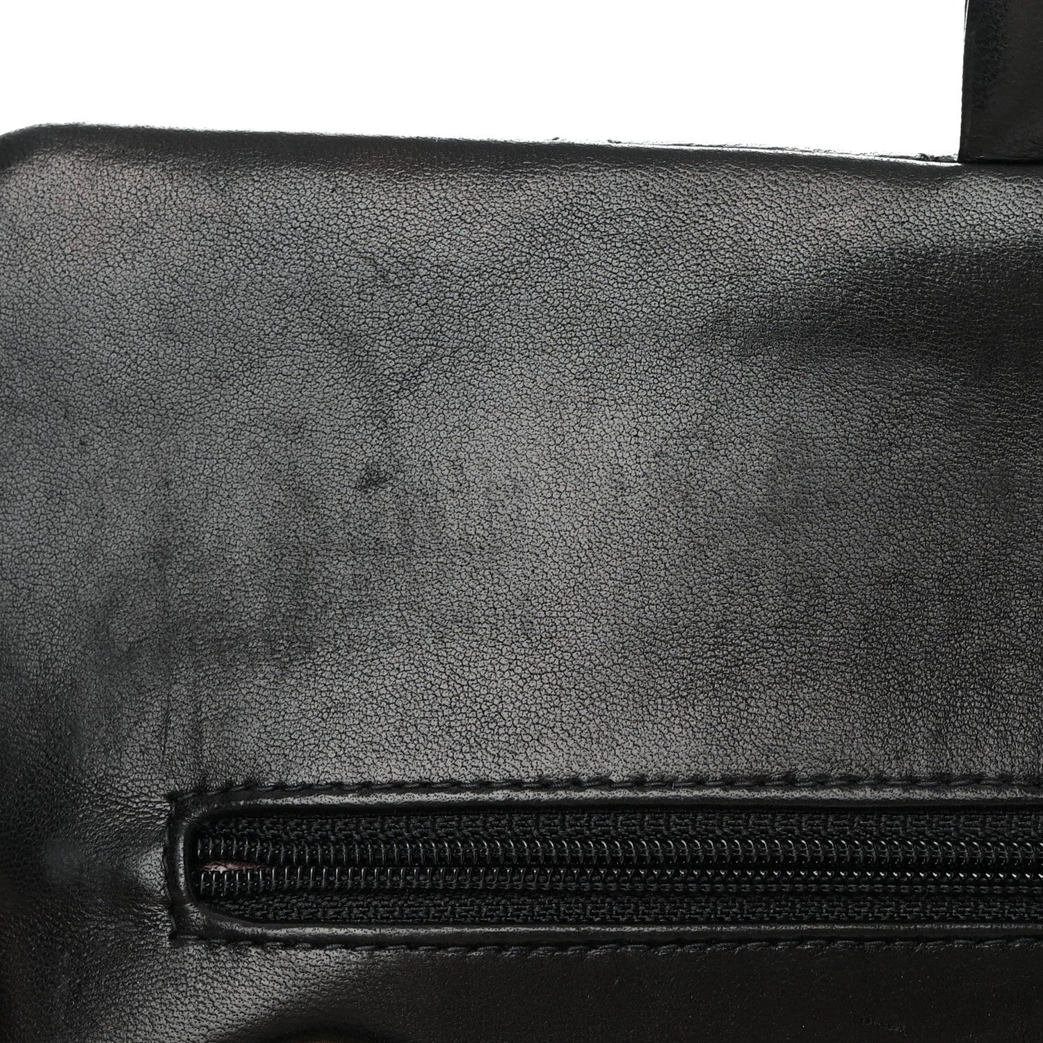Chanel Lambskin Quilted Medium Double Flap Black 17 of 22