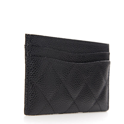 Chanel Caviar Quilted Card Holder Black 2 of 7