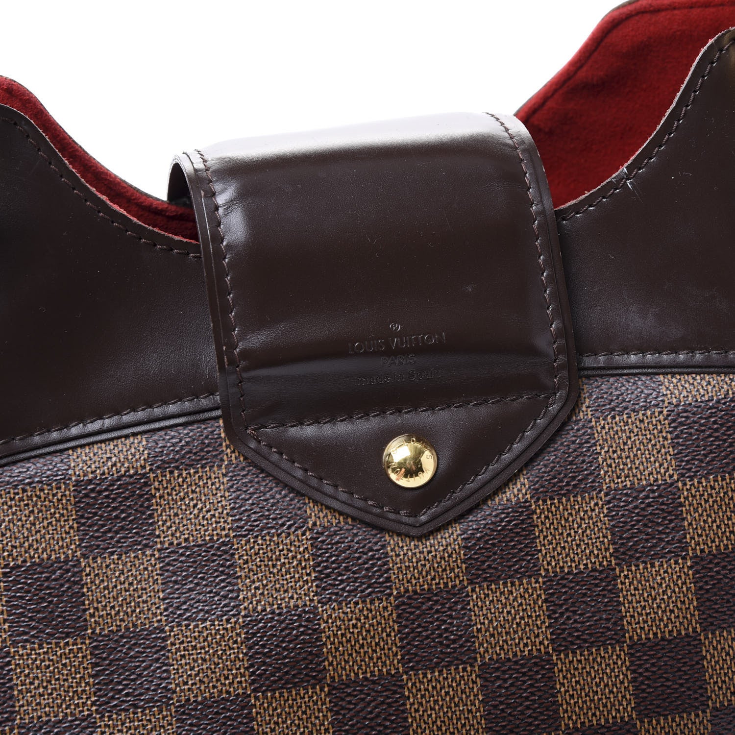 Louis Vuitton Damier Ebene Sistina GM 5 of 9