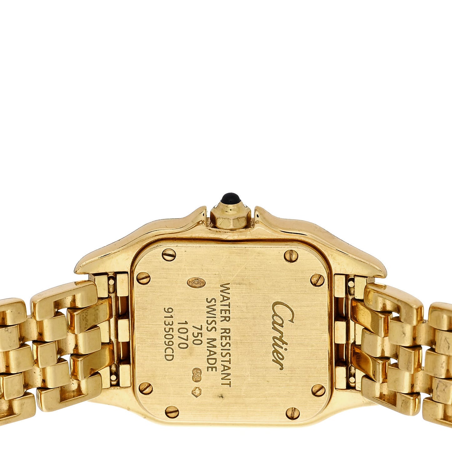 18K Yellow Gold 22mm Panthere Quartz Watch