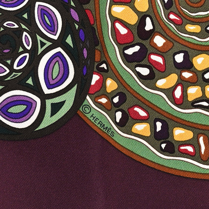 Hermes Silk Reves d'Escargots Scarf 90 4 of 4