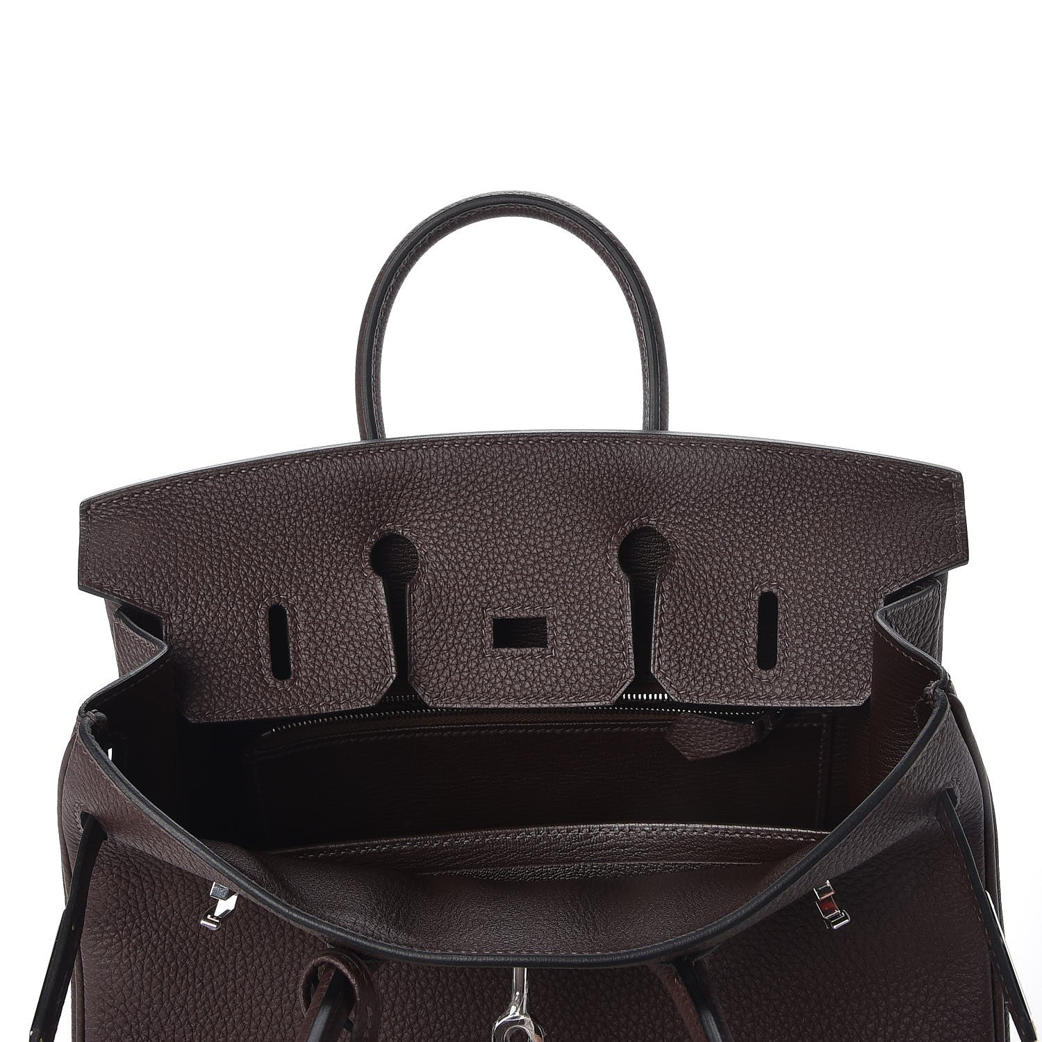 Hermes Togo Birkin 25 Chocolate 8 of 34
