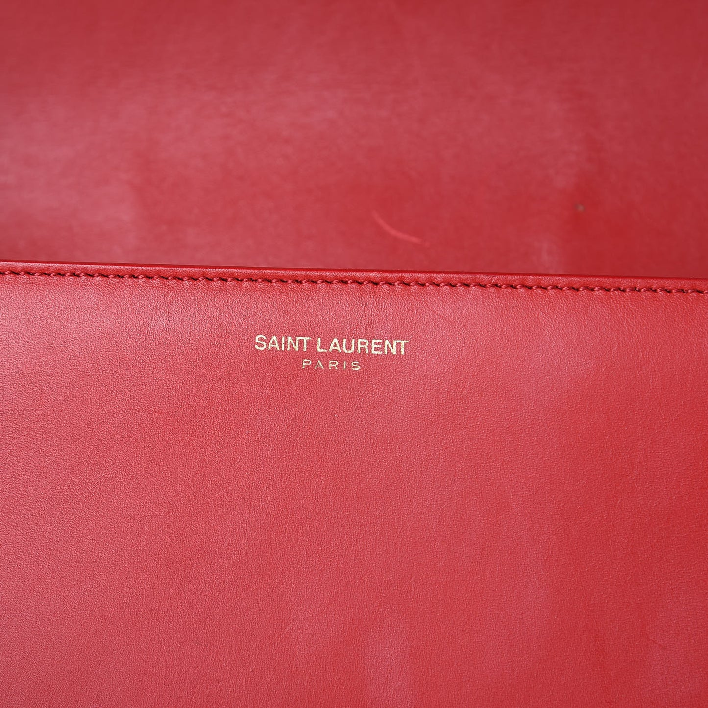 Smooth Calfskin Medium Classic Monogram Universite Bag Red