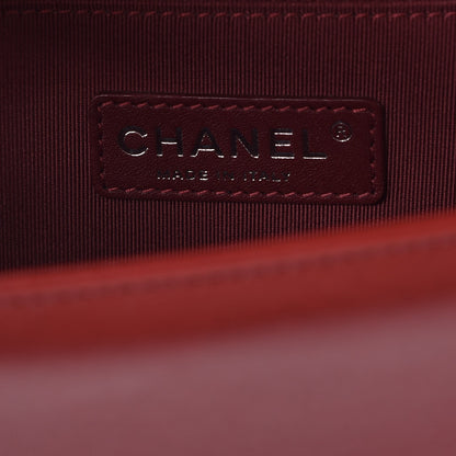 Chanel Lambskin Quilted Large Boy Flap Red 6 of 7