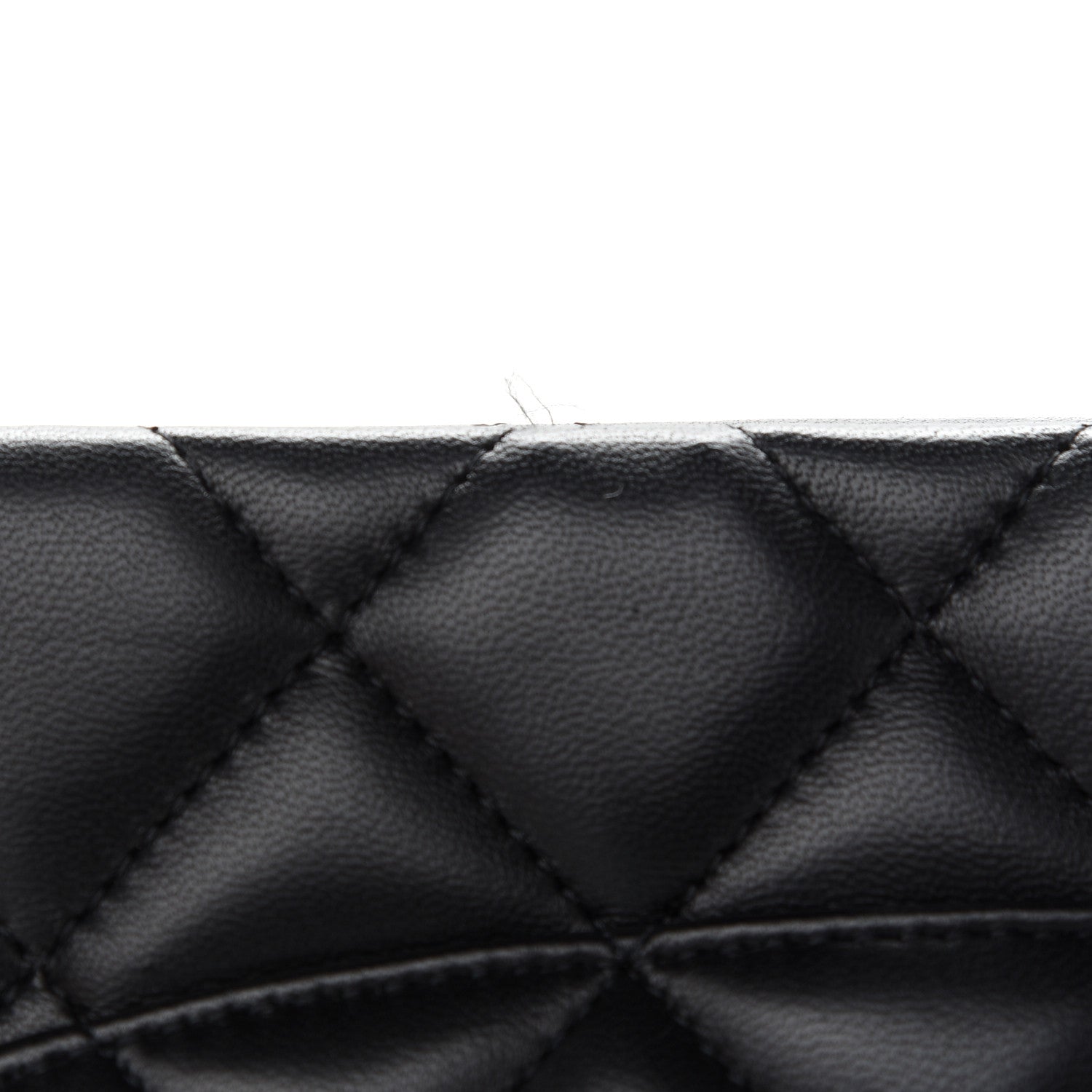Chanel Lambskin Quilted Jumbo Double Flap Black 9 of 9