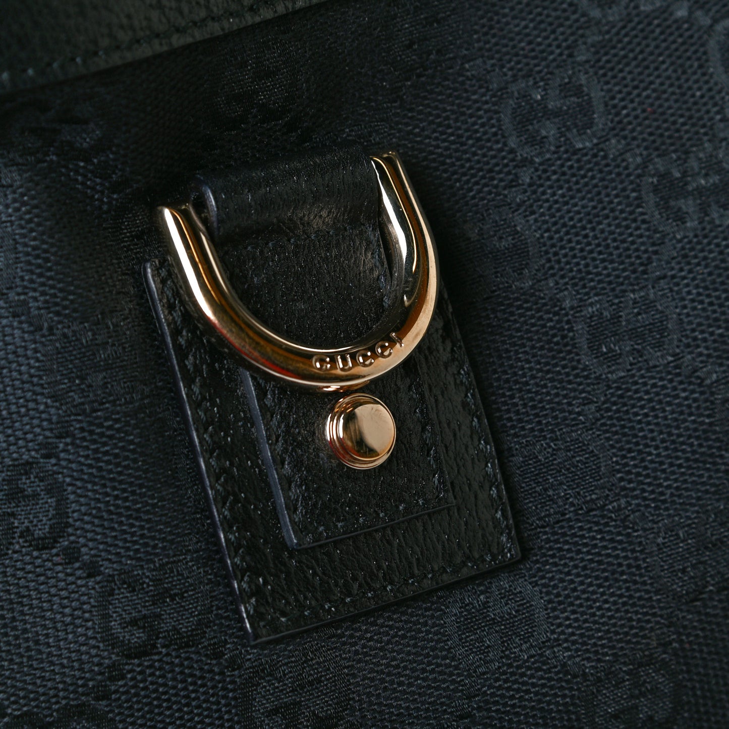 Monogram Small Abbey Tote Black