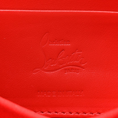 Christian Louboutin Patent Loubi Twist Zip Clutch Bag Nude 6 of 8