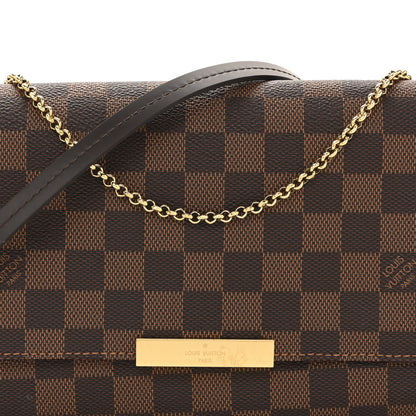 Louis Vuitton Damier Ebene Favorite MM 8 of 11