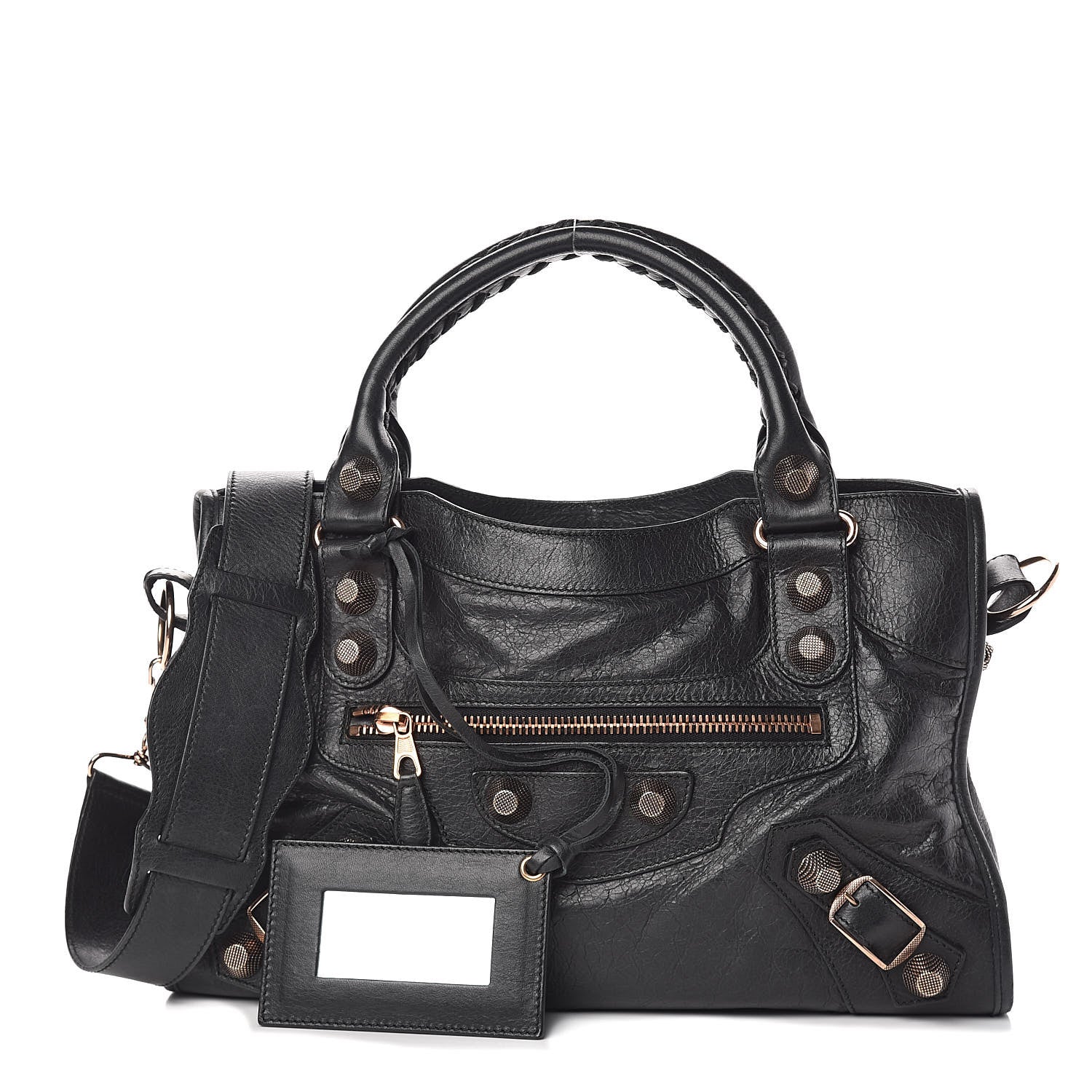 Balenciaga Agneau Giant 21 Rose Gold Hardware City Black 1 of 10