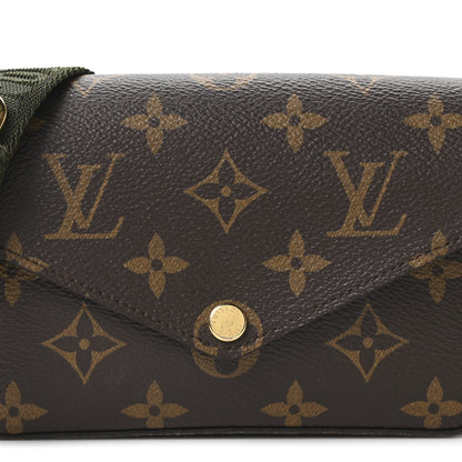 Louis Vuitton Monogram Felicie Strap & Go Kaki 8 of 10