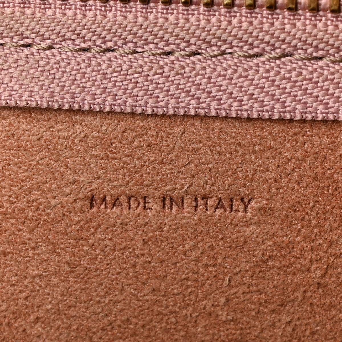 Grained Calfskin Nano Belt Bag Antique Rose