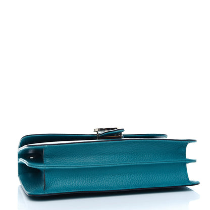 Gucci Dollar Calfskin Interlocking G Shoulder Bag Deep Cobalt 4 of 10