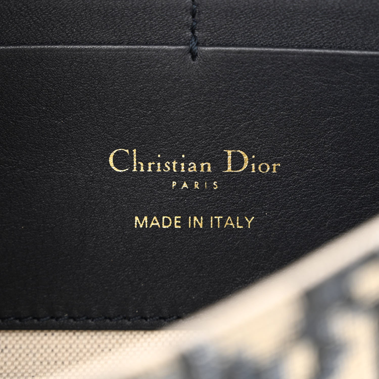 Christian Dior Oblique Bobby East West Pouch With Chain Blue 7 of 14