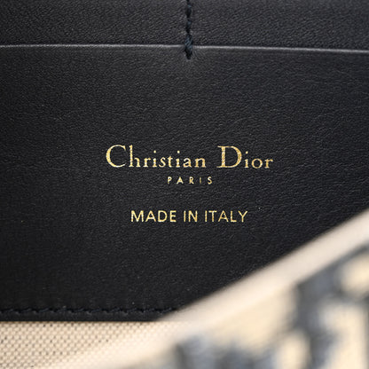 Christian Dior Oblique Bobby East West Pouch With Chain Blue 7 of 14
