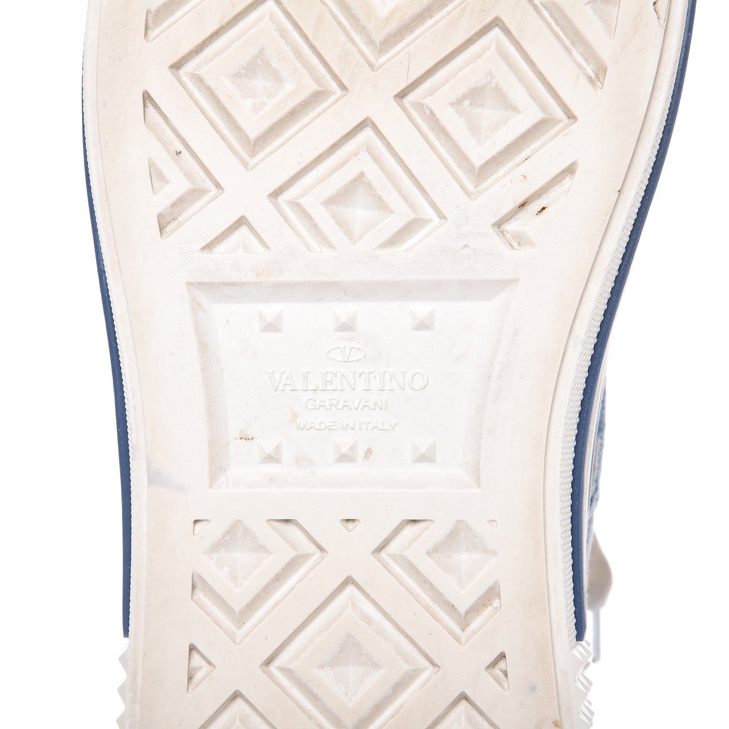 Denim Butterfly Embroidered Sneakers 41 Light Denim