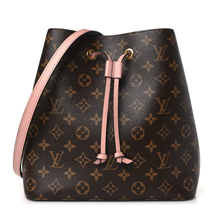 Louis Vuitton Monogram Neonoe MM Rose Poudre 1 of 9