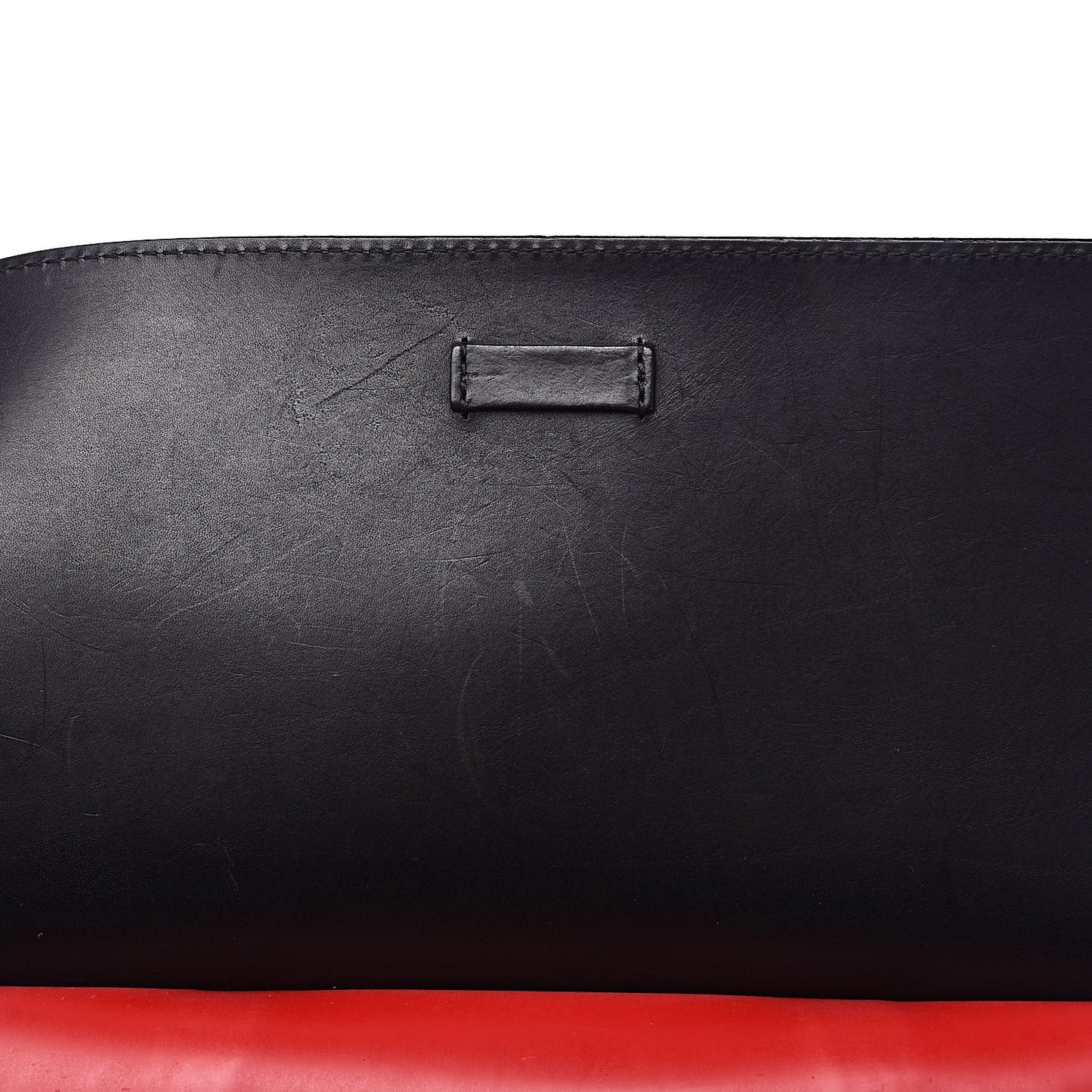 Calfskin Mini Lady Bag Black Flamma
