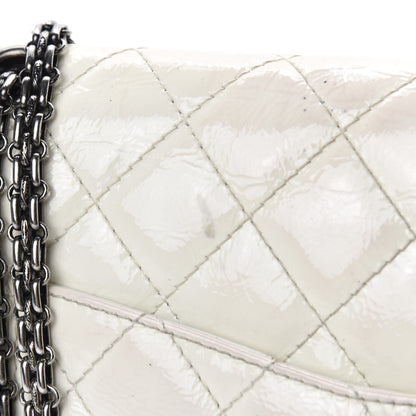 Chanel Distressed Patent Quilted 2.55 Reissue Flap 227 White 12 of 15