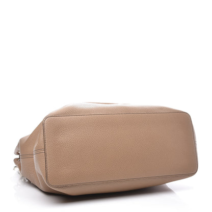 Gucci Pebbled Calfskin Large Soho Hobo Camelia 3 of 10
