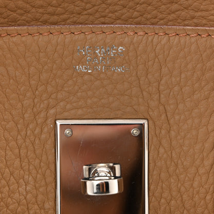 Hermes Taurillon Clemence Birkin 30 Biscuit 6 of 12