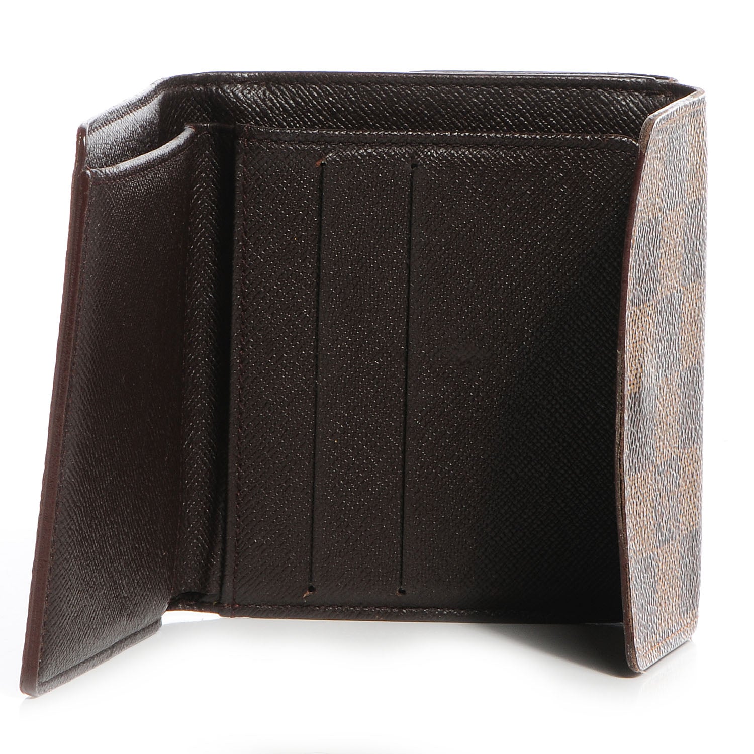Louis Vuitton Damier Ebene Porte-Monnaie Billets Cartes Wallet 11 of 12