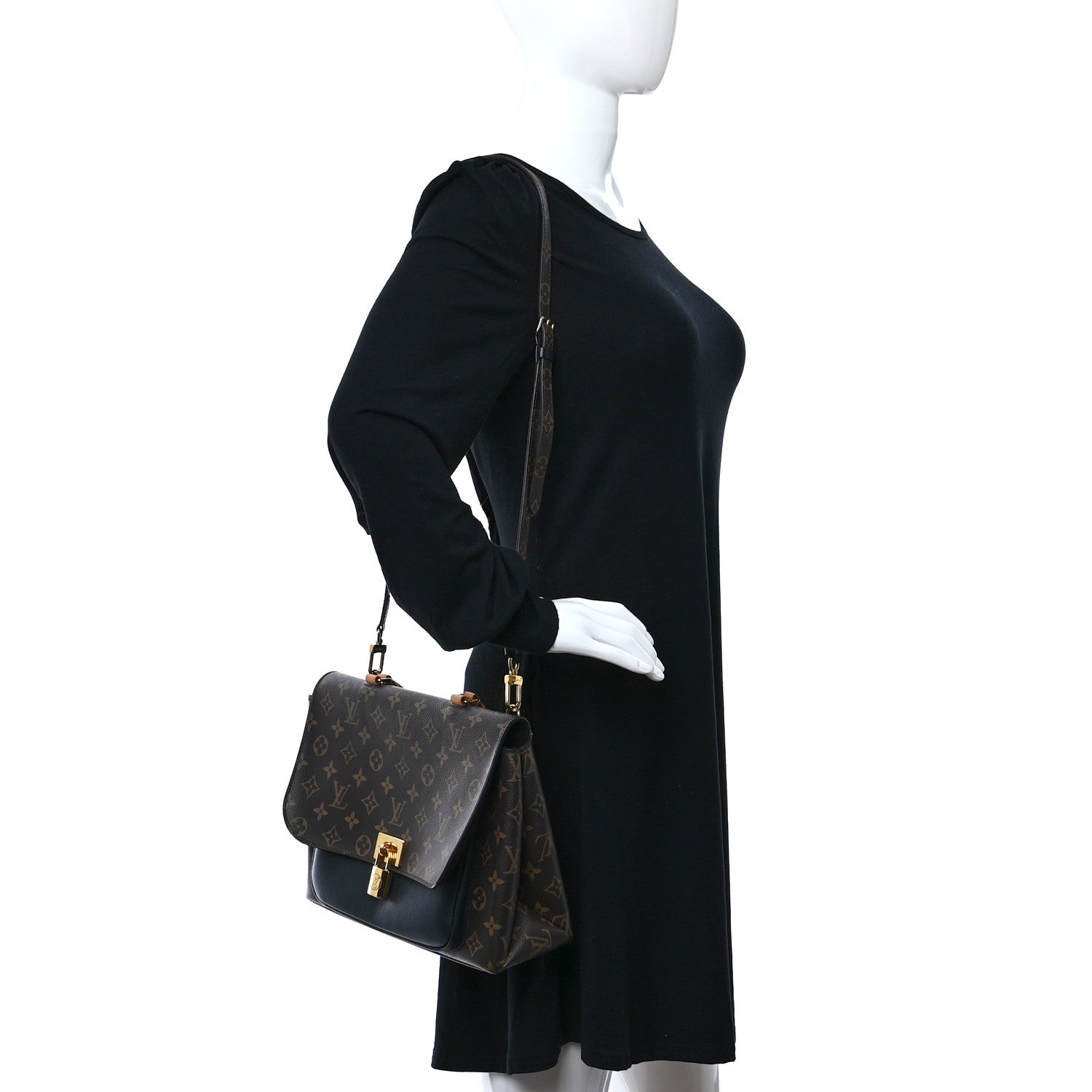 Louis Vuitton Monogram Marignan Black 2 of 11