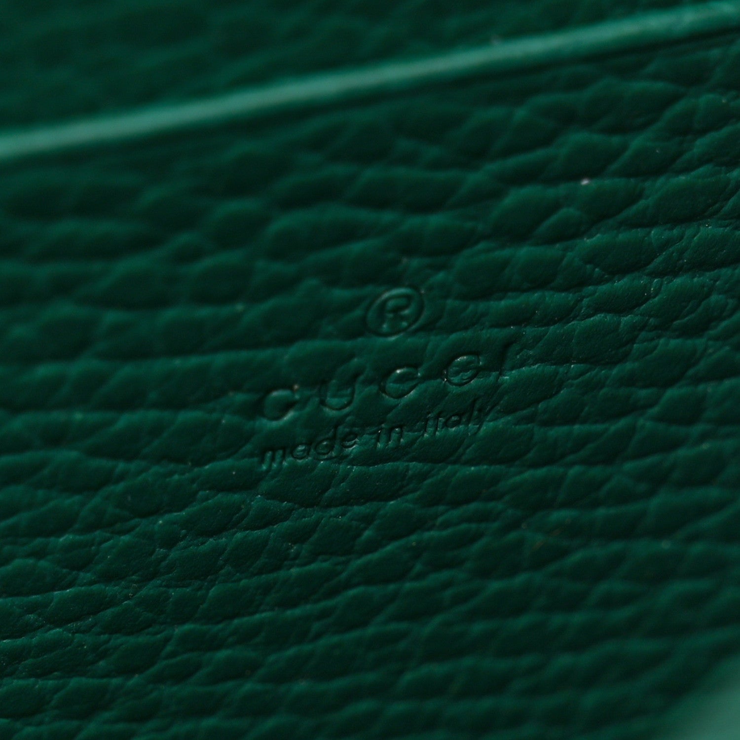 Gucci Calfskin Mini Dionysus Chain Wallet Emerald 7 of 13