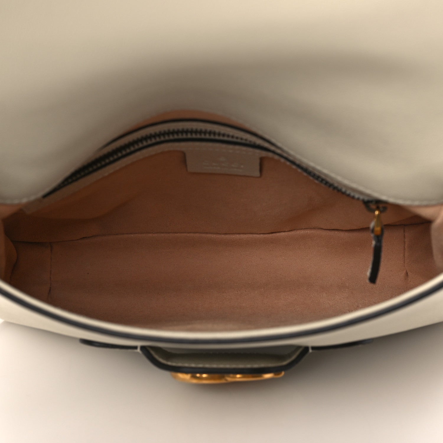 Gucci New Sakai Calfskin Lux Small Dahlia Messenger Shoulder Bag Mystic White 5 of 10