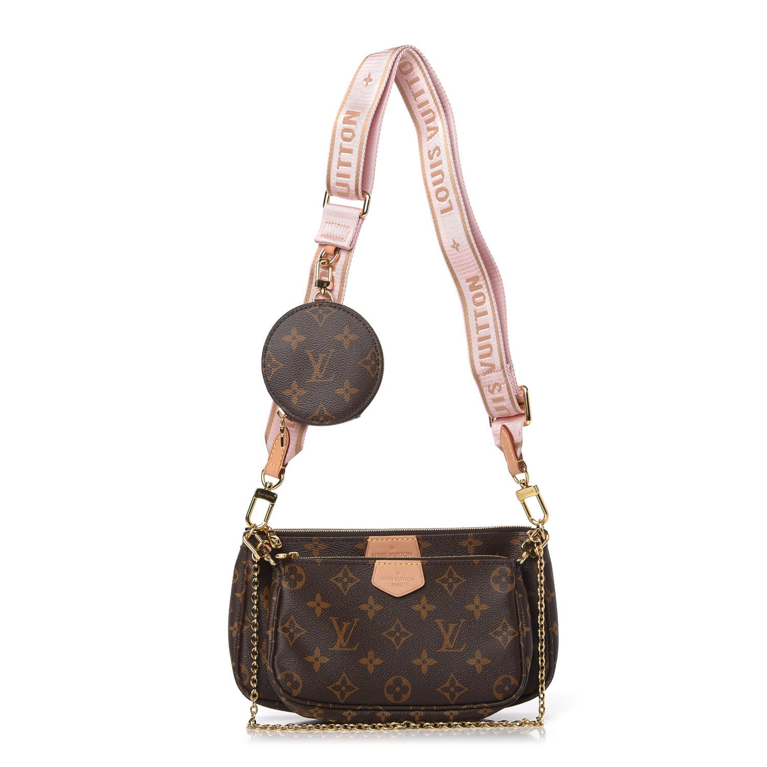 Louis Vuitton Monogram Multi Pochette Accessories Rose Clair 1 of 12