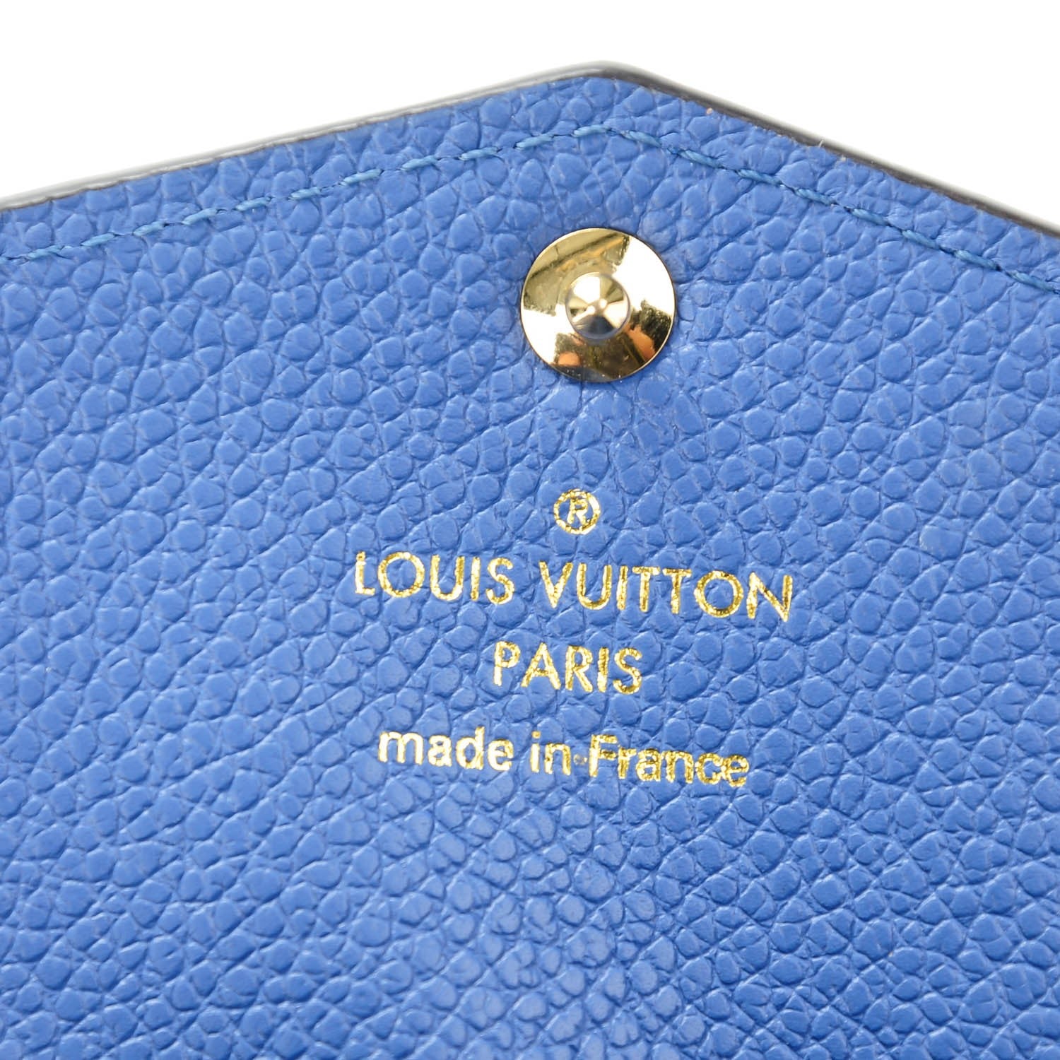Louis Vuitton Empreinte Key Pouch Denim 6 of 7