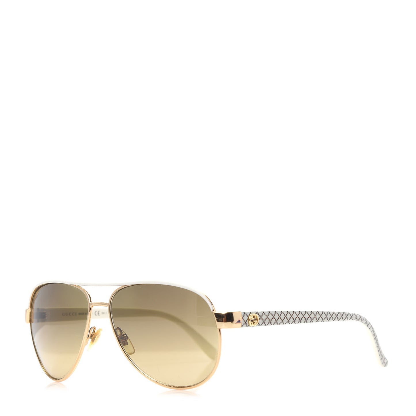 Aviator Sunglasses GG4239/S White Gold
