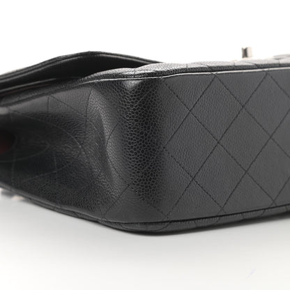 Chanel Caviar Quilted Jumbo Double Flap Black 9 of 12