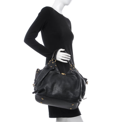 Louis Vuitton Mahina L Black 2 of 7