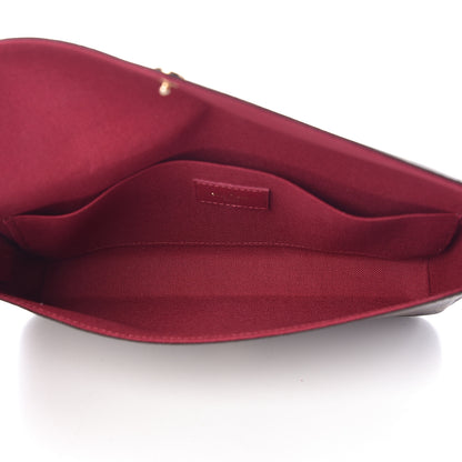 Louis Vuitton Monogram Pochette Felicie Chain Wallet Fuchsia 7 of 12