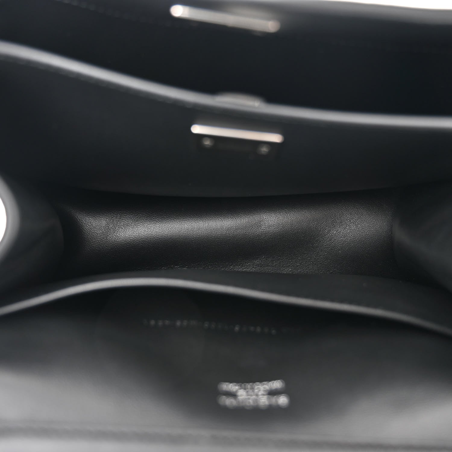 Balenciaga Natural Smooth Calfskin Mini Rodeo Top Handle Handbag Black 5 of 10
