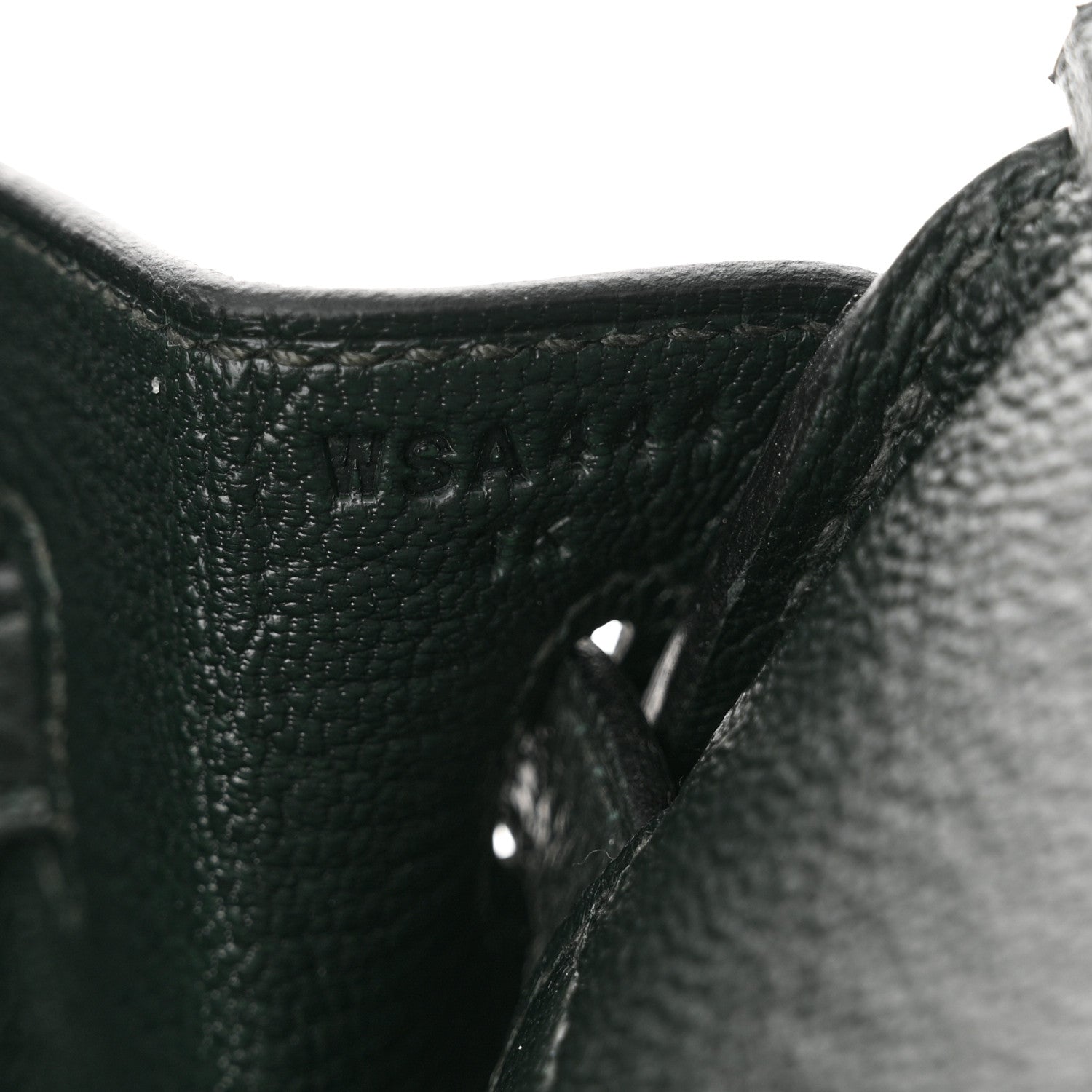 Hermes Togo Birkin 25 Vert Fonce 6 of 10