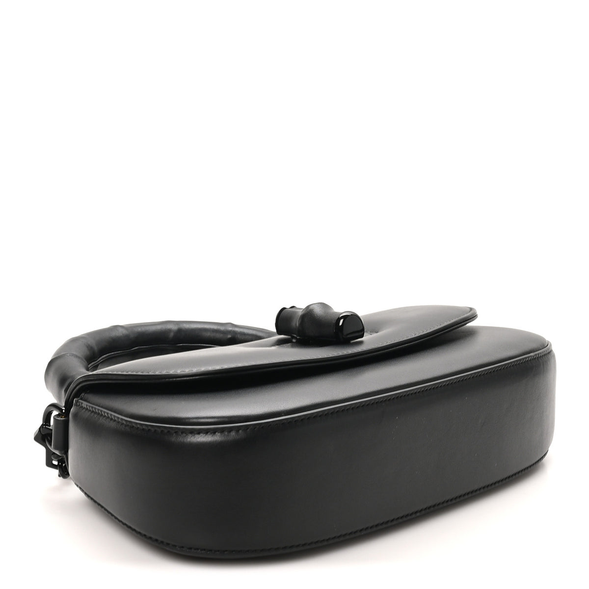 Calfskin Medium Bamboo Black