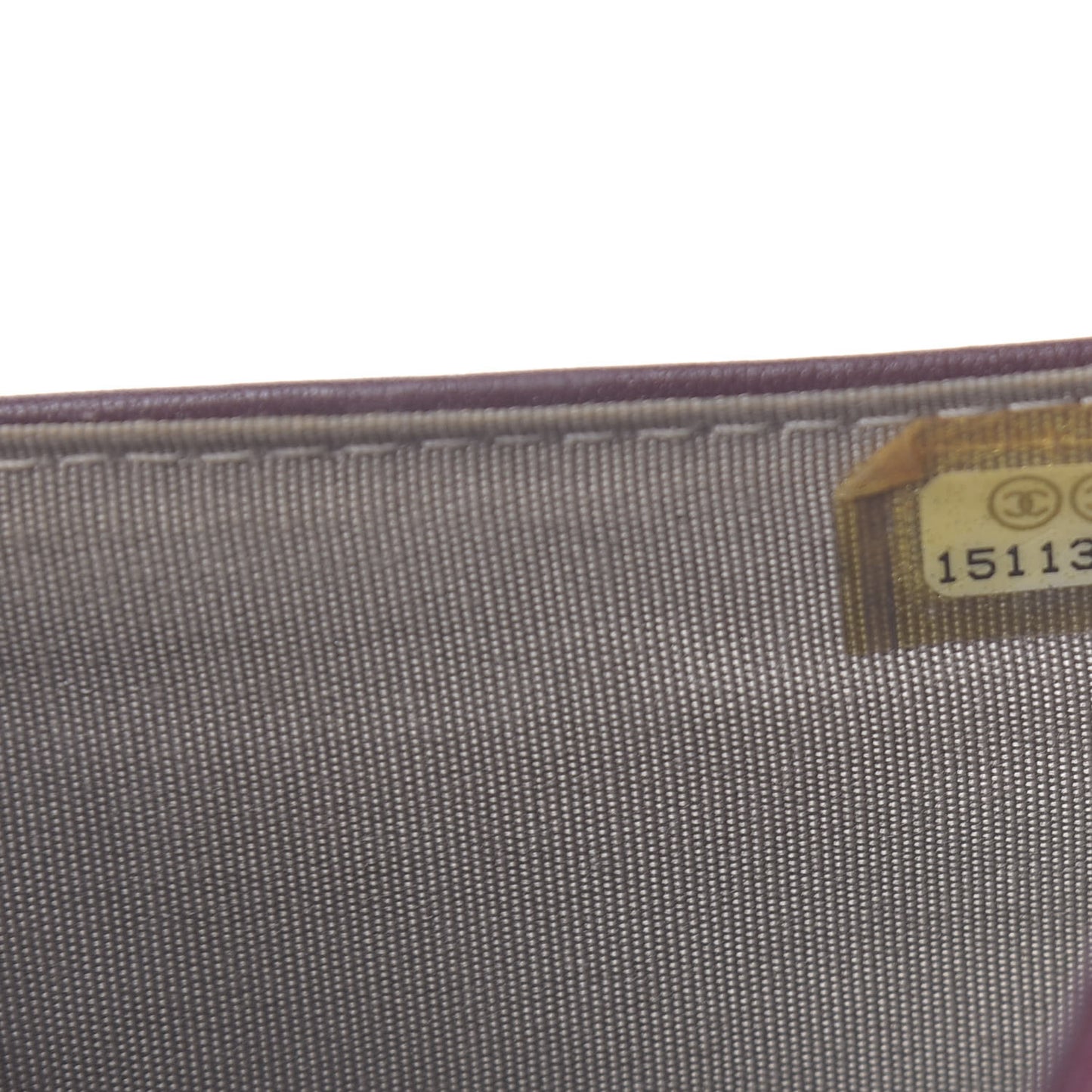 Caviar Timeless CC Large Flap Wallet Burgundy