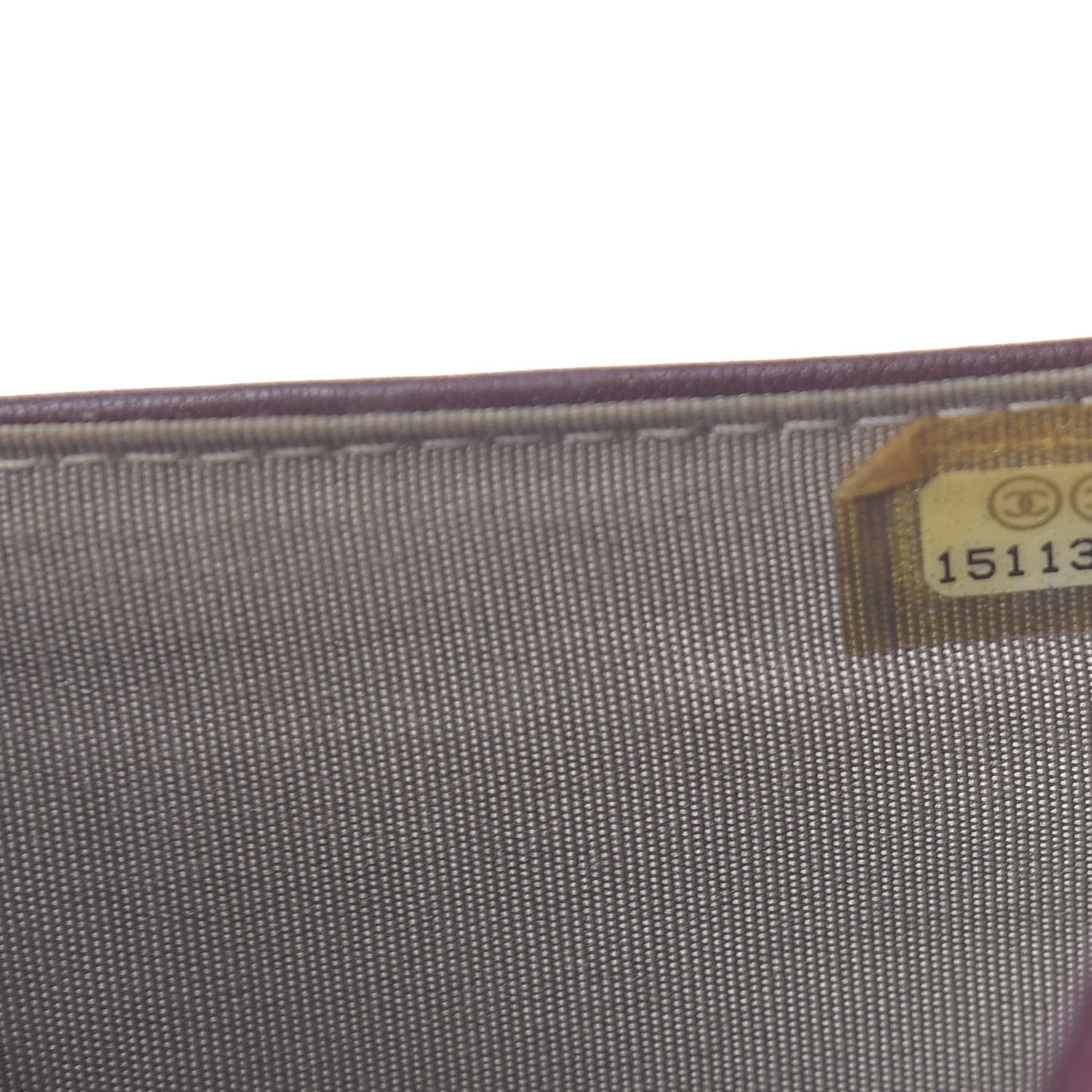 Chanel Caviar Timeless CC Large Flap Wallet Burgundy 9 of 10